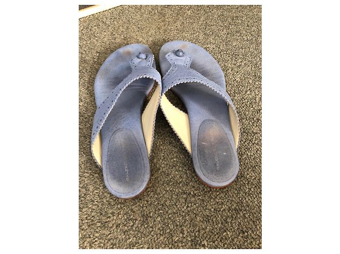 Sandali Balenciaga in pelle lavanda - vista 3