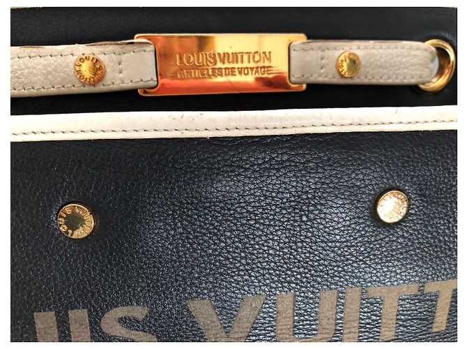Louis Vuitton Viaggiatore Shopper Traveler Blu navy - vista 8