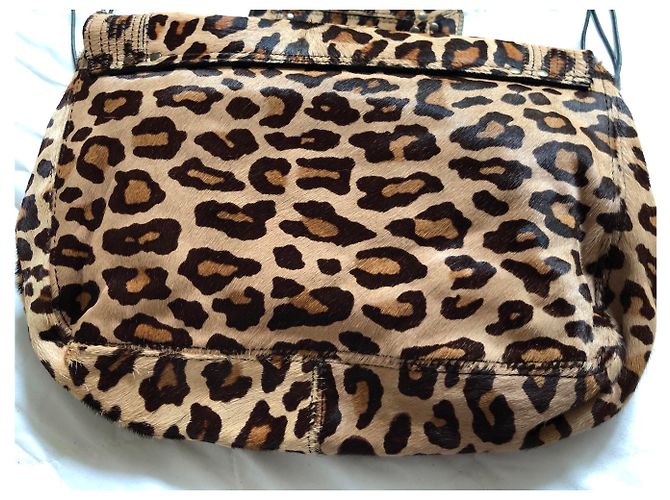 Borsa Jerome Dreyfuss Lucien Effetto Leopardo Stampa leopardo - vista 7