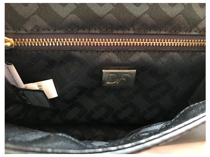 Diane Von Furstenberg Clutch aus Leder Pythonprint Python drucken - Ansicht 5