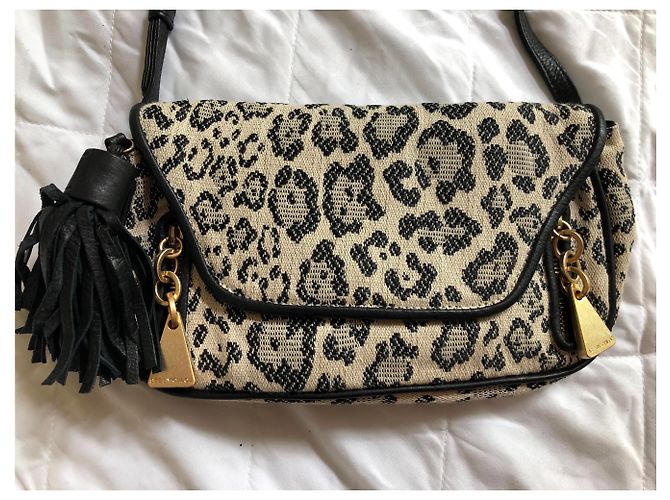 Borsa See by Chloé Leopard Print in Jacquard Stampa leopardo - vista 2