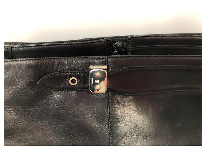 Botas Hermès de cuero negro talla 41 - vista 4