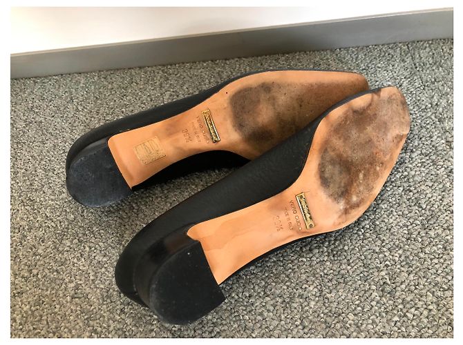 Bailarinas Dolce & Gabbana en piel granulada negra Negro - vista 6