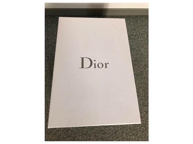 Décolleté Miss DIOR Dior pelle argento 40 Grigio Metallico - vista 7