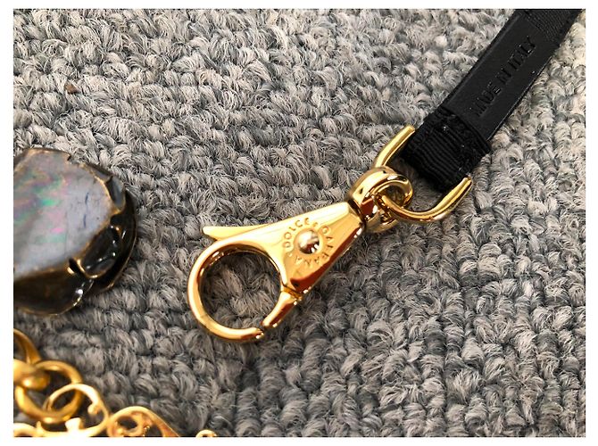 Dolce & Gabbana Schmuckgürtel Schwarz Gold Golden - Ansicht 3
