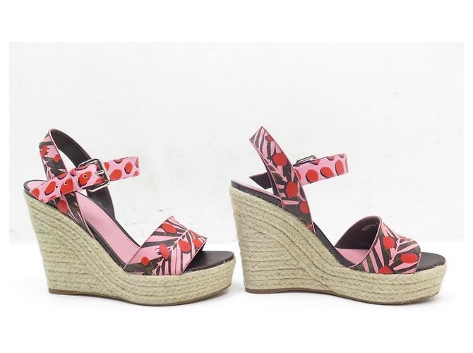 Sandali Louis Vuitton Monogram Jungle Wedge Multicolore - vista 2