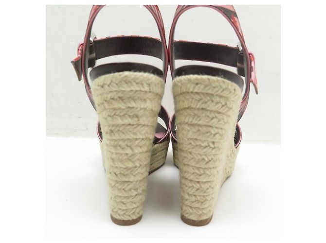 Sandali Louis Vuitton Monogram Jungle Wedge Multicolore - vista 5