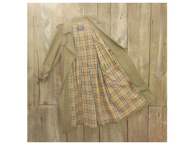 fossa vintage Burberry 48 Cachi - vista 3