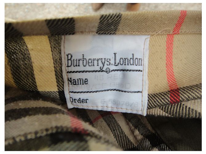 fossa vintage Burberry 48 Cachi - vista 4