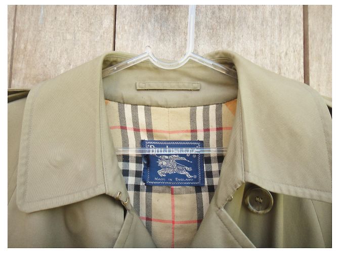 fossa vintage Burberry 48 Cachi - vista 7