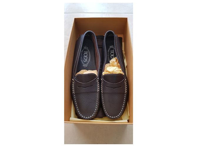 Tod's Mocassini marrone scuro di Tods - vista 2
