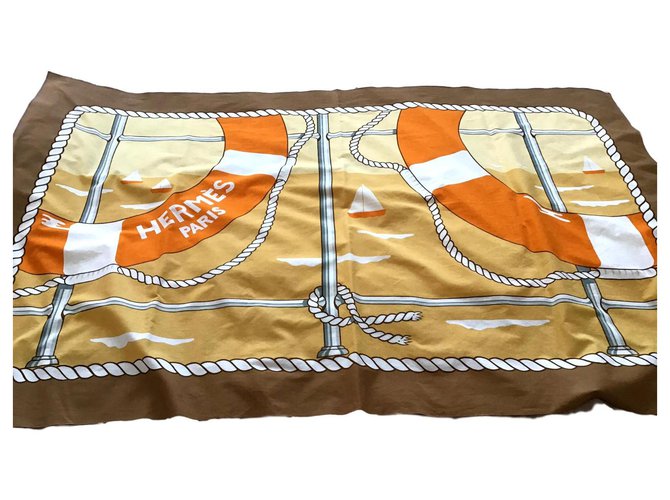 Hermès pareo Naranja - vista 2