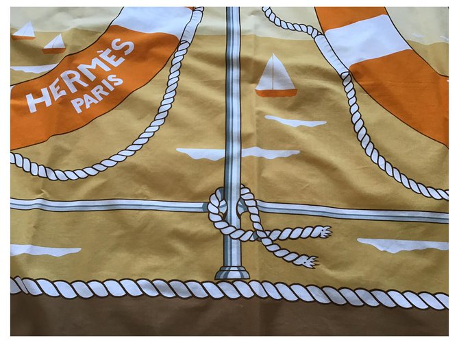 Hermès pareo Naranja - vista 3