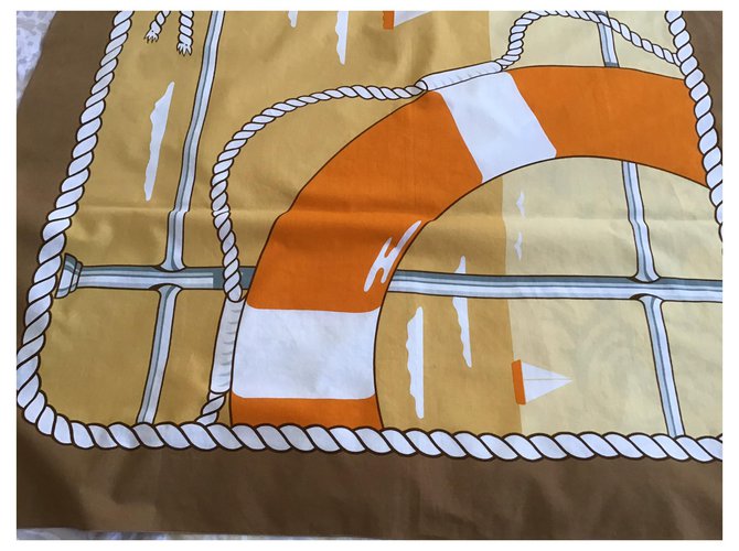 Hermès pareo Naranja - vista 6