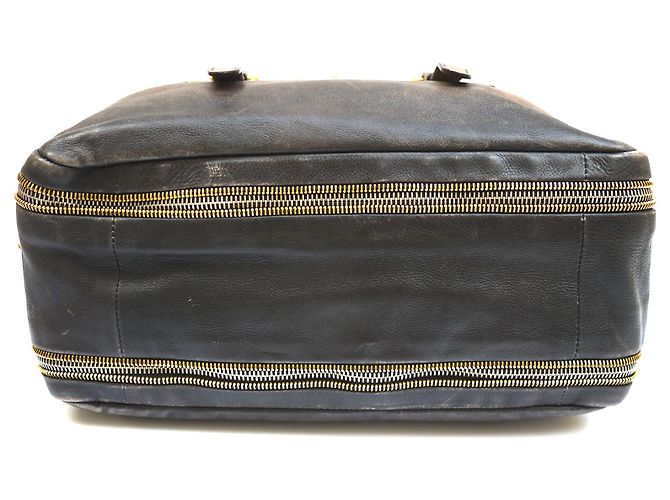 Borsa Bowler Prada Smoke Ombre Glace in pelle beige - vista 8