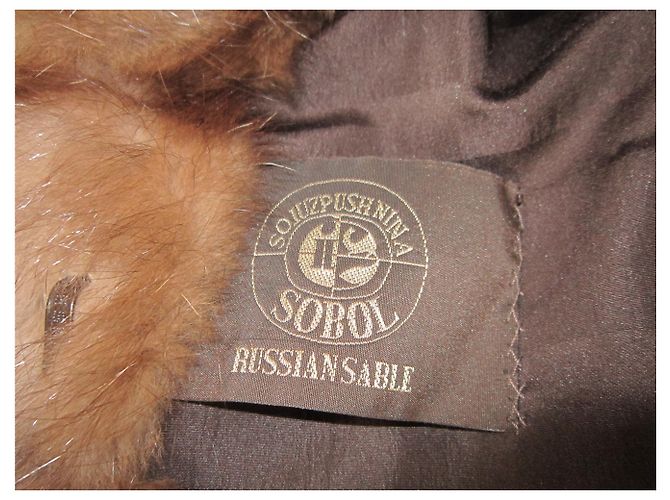 Autre Marque ZIBELINE RUSSE BARGUSIN RUSSIANSABLE SOBOL Castaño - vista 5