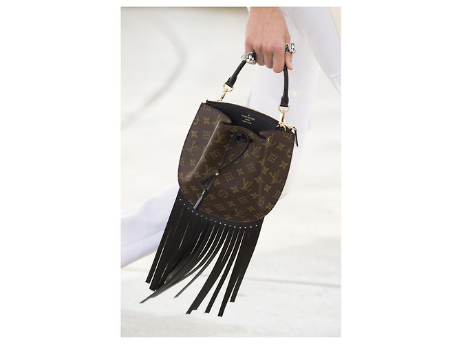 Louis Vuitton mit Fransen Noe Braun - Ansicht 3