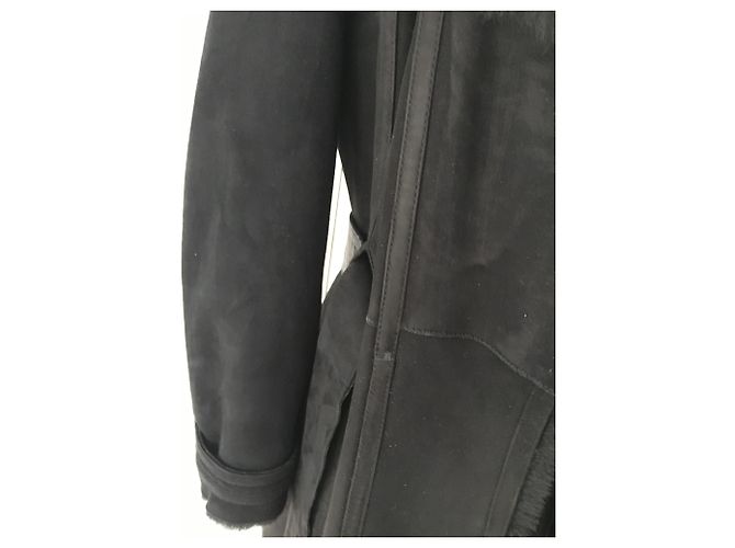 Reiss Minelli Shearling Coat - view 5