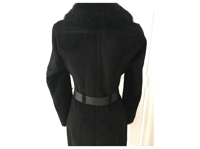 Reiss Minelli Shearling Coat - view 6