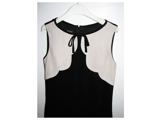 Abito da ufficio Hobbs nero ed ecru Crudo - vista 3