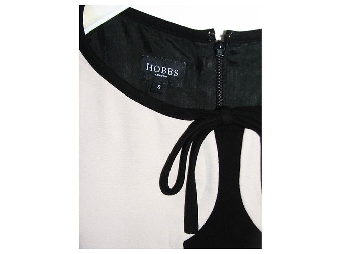 Abito da ufficio Hobbs nero ed ecru Crudo - vista 4