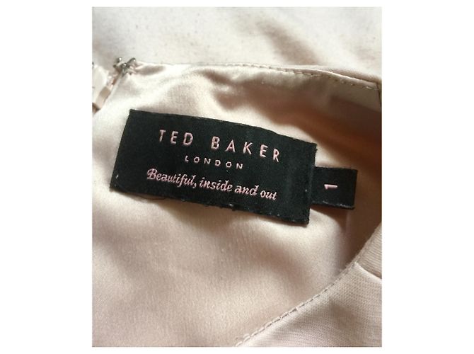Ted Baker Bleistiftkleid Rosa 3/4 Ärmel Pink - Ansicht 5