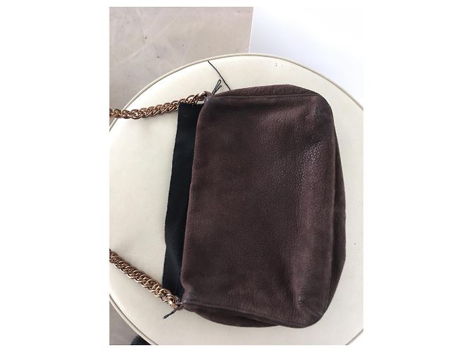 Borsa Lanvin in pelle marrone - vista 4