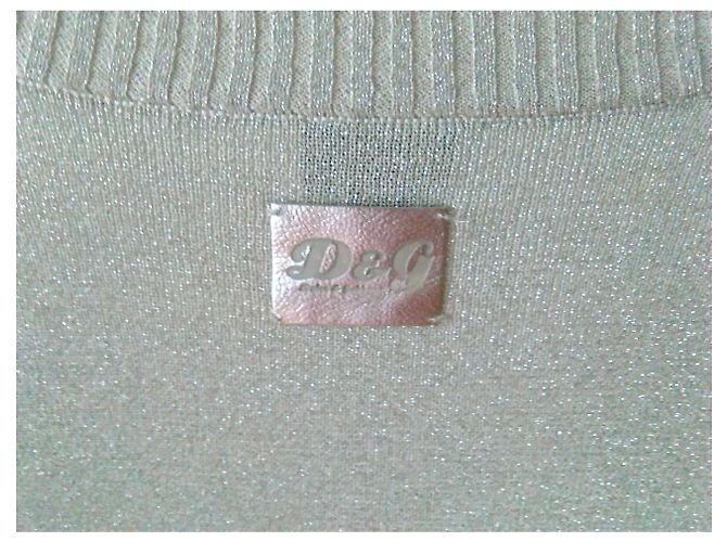 DOLCE & GABBANA Twin-Set aus Seide & Lurex Metallisch - Ansicht 6