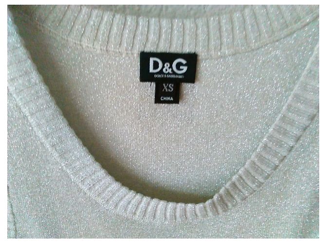DOLCE & GABBANA Twin-Set aus Seide & Lurex Metallisch - Ansicht 8