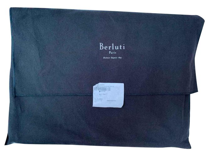 Berluti Porte document/ordinateur Noir - vue 2