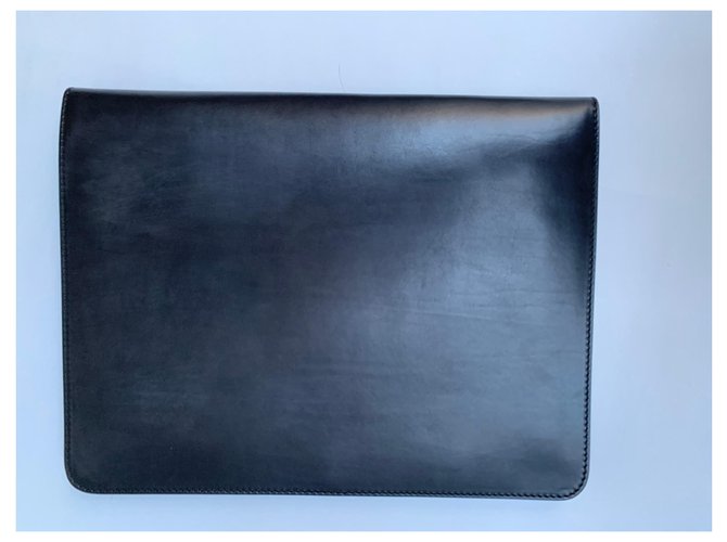 Berluti Porte document/ordinateur Noir - vue 3