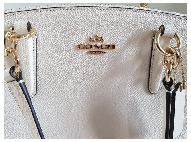 Coach Borsa a mano o tracolla Bianco Bianco sporco - vista 4