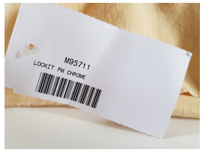 Louis Vuitton Suhali Lockit PM Grau Silber Anthrazitgrau - Ansicht 3