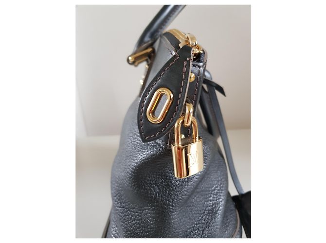Louis Vuitton Suhali Lockit PM Grau Silber Anthrazitgrau - Ansicht 6