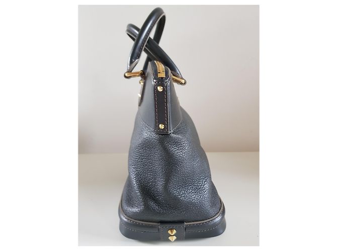 Louis Vuitton Suhali Lockit PM Grau Silber Anthrazitgrau - Ansicht 7