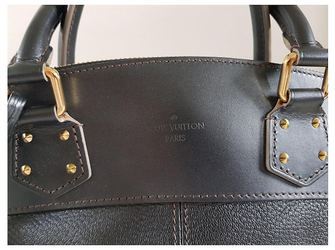 Louis Vuitton Suhali Lockit PM Grau Silber Anthrazitgrau - Ansicht 9