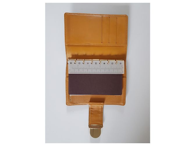 Blue Denim Louis Vuitton Tagebuch Blau Golden Gelb - Ansicht 4