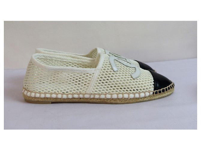 Chanel Espadrilles Weiß - Ansicht 2