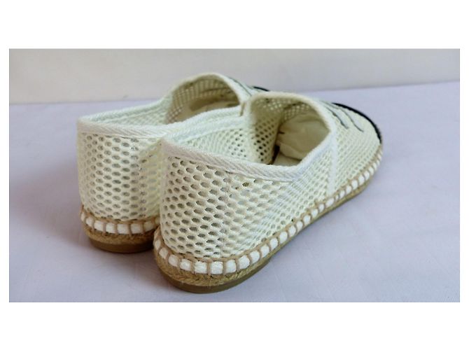 Chanel Espadrilles Weiß - Ansicht 4