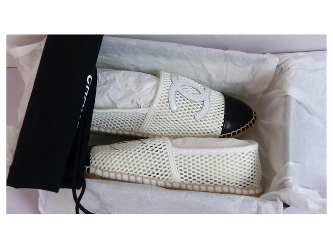Chanel Espadrilles Weiß - Ansicht 6