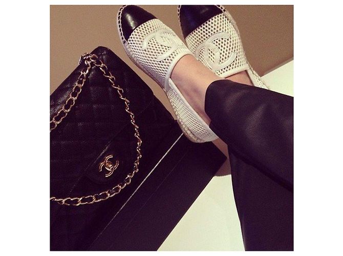 Chanel Espadrilles Weiß - Ansicht 7