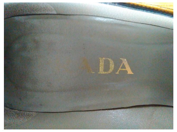 PRADA Dekolleté aus Leder Schwarz - Ansicht 7