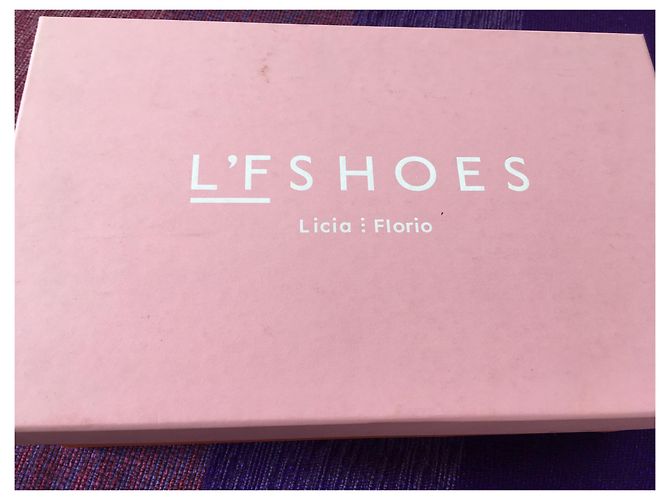 L'F Shoes Luxus Leder Espadrillas Pink - Ansicht 2