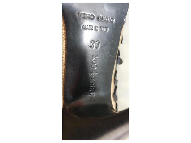 Patrick Cox Oberschenkelstiefel Schwarz Golden - Ansicht 10