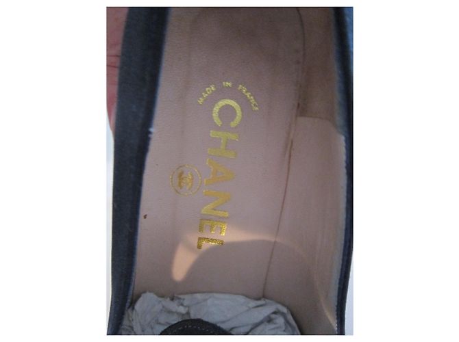 Chanel moccasins Blu scuro - vista 5