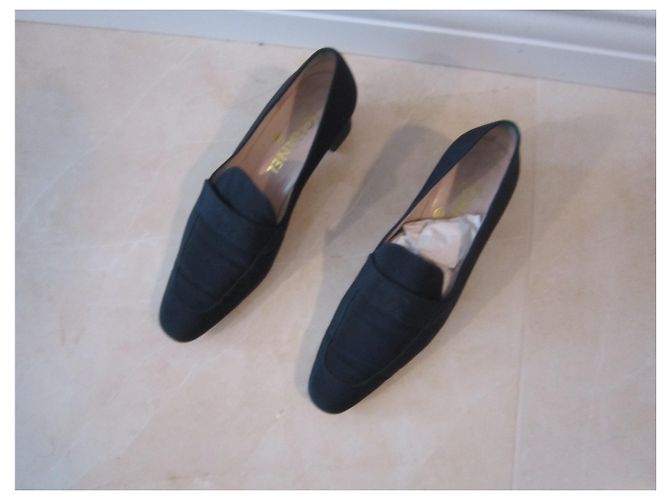Chanel moccasins Blu scuro - vista 6
