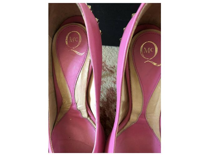 Tacchi borchiati, McQ Alexander McQueen Rosa - vista 7