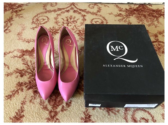 Tacchi borchiati, McQ Alexander McQueen Rosa - vista 8
