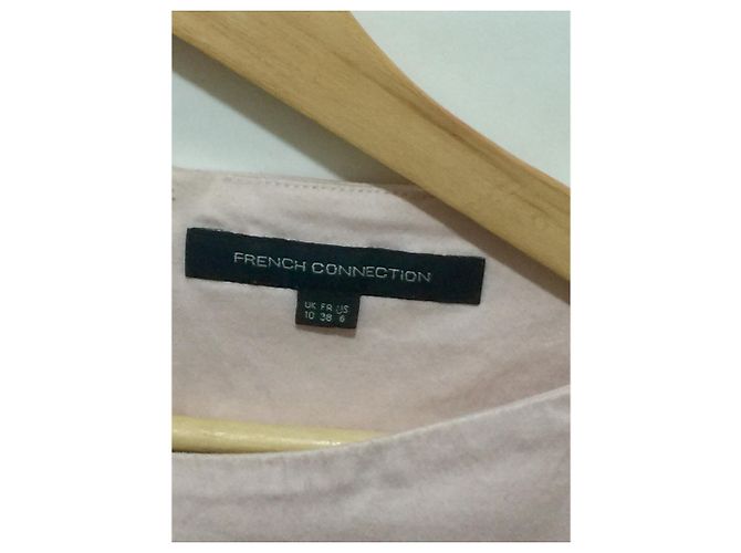 French Connection Kleid aus Baumwolle rosa grau Pink - Ansicht 3