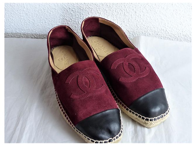 Chanel Espadrilles Bordeaux - Ansicht 2